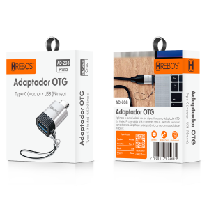 ADAPTADOR OTG TIPO C HREBOS NEXUSHIVE AD-208