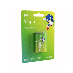 BATERIA ALCALINA 9V ELGIN