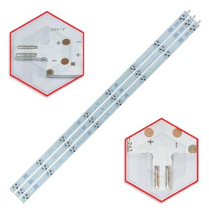 GAV - KIT 3 BARRAS DE LED PARA TV SONY KDL-32R305A 32R305A  BC-358