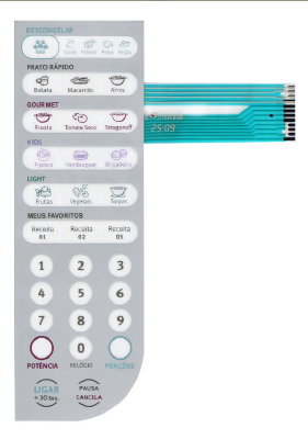 PCI-MEM-324 - MEMBRANA ELETROLUX MEF41 INVERTIDA