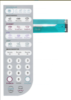 PCI-MEM-308 - MEMBRANA ELETROLUX MEF41