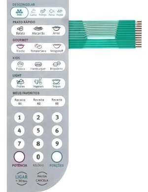 PCI-MEM-309 - MEMBRANA ELETROLUX MEF41Y