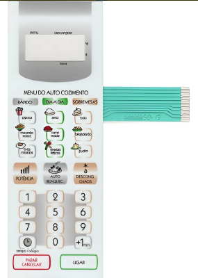 PCI-MEM-504 MEMBRANA PANASONIC NNST 357