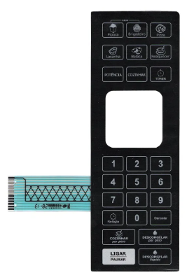 PCI-MEM-607 - MEMBRANA PHILCO PME25 V ESPELHADO