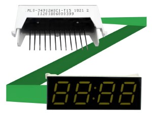 NAC-DYS-002 DISPLAY MICROONDAS ELECTROLUX LIM-5443ASG1-B12.8 MTD30/MEF41/MEF28/MEF33/ME28X V
