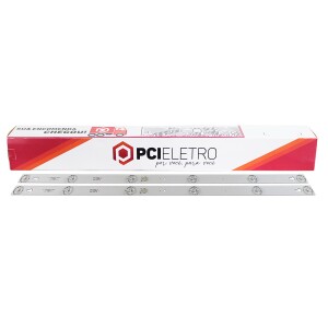 108 - KIT 2 BARRAMENTOS LED TV SEMP TOSHIBA L32S4900S 32D2900 32L1800 32L2800 32L1600 BC-009