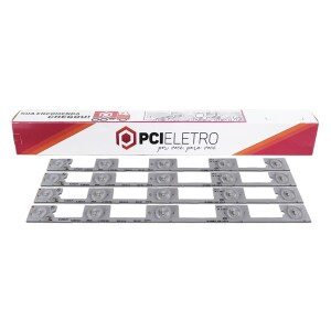 11 - KIT 4 BARRAMENTOS LED TV SEMP TOSHIBA DL3945I DL3945 DL3945I(A) KL39GT618 BC-024
