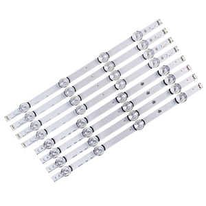54 - KIT 8 BARRAMENTOS LED TV LG 42LB/LF/LY 5500 5600 5800 6200 6500 6400 6450 42LF5850 42LX330C BC-049