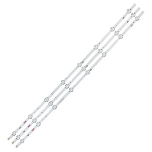 46 - KIT 3 BARRAMENTOS LED TV SAMSUNG UN40J5200 LH40RBHB UN40J5290 BC-073