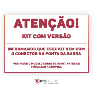 121 - KIT 3 BARRAMENTOS LED TV SEMP TOSHIBA DL3270 DL3271 DL3277 CONECTOR NA PONTA  BC-075