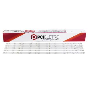 28 - KIT 5 BARRAMENTOS LED TV AOC LE43D1452 43PFG5102/78 43PFG5102 43PFG5000 43PFG5100 BC-084