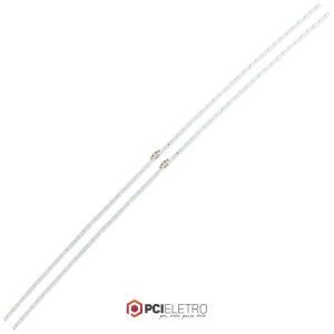 89 - KIT 2 BARRAMENTOS LED TV SAMSUNG UN65NU7100 UN65NU7100G BC-086
