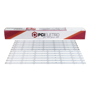 93 - KIT 12 BARRAMENTOS LED TV SAMSUNG UN60FH6003(G) UN60FH6103AG BC-092