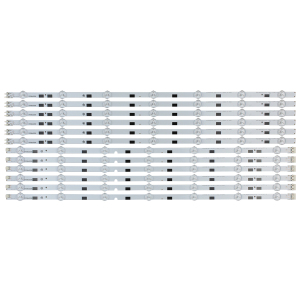 50 - KIT 12 BARRAMENTOS LED TV SAMSUNG UN58H5200 UN58H5203 UN58H6103 BC-095