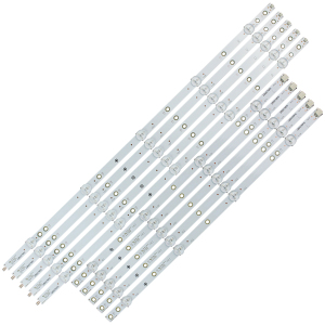 116 - KIT 10 BARRAMENTOS LED TV AOC / PHILIPS 50PUG6102/78 LE50U7970 BC-097