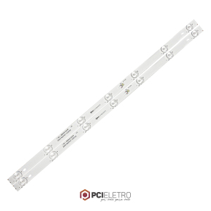 16 - KIT 2 BARRAMENTOS LED TV PHILCO PH28N91 BC-136