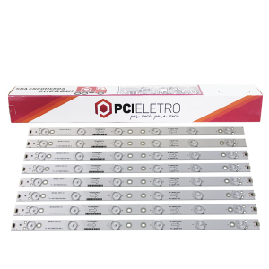 110 - KIT 8 BARRAMENTOS LED TV PHILCO PH42B25DG PH42B25 BC-144