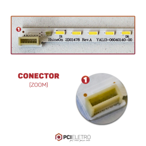89 - KIT BARRAMENTO LED TV SEMP TOSHIBA LE3278I(A) LE3278I LE3278 BC-163