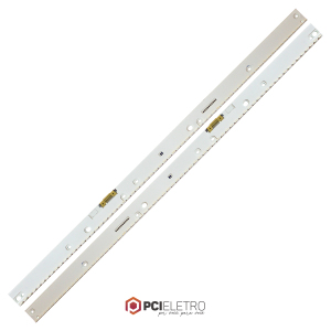 58 - KIT 2 BARRAMENTOS LED TV SAMSUNG UN55MU6400G UN55KU6400G BC-165