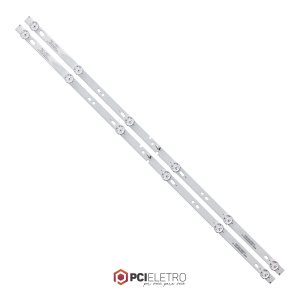 17 - KIT 2 BARRAMENTOS LED TV PHILCO PH32C10 / PH32C10DSGW BC-169