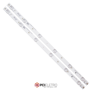 GAV - KIT 2 BARRAMENTOS LED TV PHILIPS 32PHG4109 32PFL3168 32PFL5708 BC-183