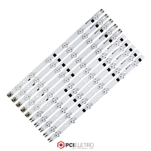 13 - KIT 10 BARRAMENTOS LED TV SAMSUNGUN 39EH5003 UN39EH5030  BC-198