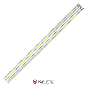 72 - KIT 4 BARRAMENTOS LED TV LG 47LE5300 47LE4600 47LE5500 47LX6500 BC-205