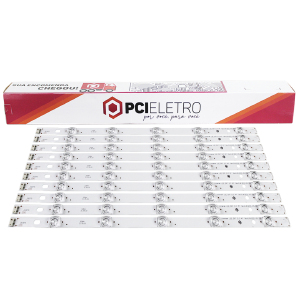 14 - KIT 10 BARRAMENTOS LED TV LG 47LN5460 BC-209