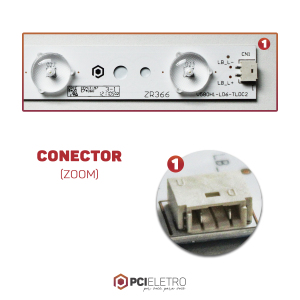 106 - KIT 10 BARRAMENTOS LED TV PHILCO PH58E38DSG PH58E30DSG BC-210