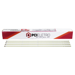 64 - KIT 4 BARRAMENTOS LED TV SEMP TOSHIBA  LC4051FDA LC4051 BC-225