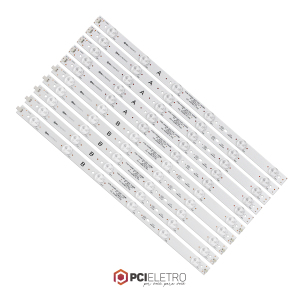 119 - KIT 10 BARRAMENTOS LED TV CCE LK42d LK42 LK42D BC-235