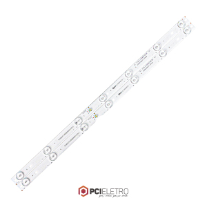 70 - KIT 2 BARRAMENTO LED TV PHILCO PH24N91 BC-276