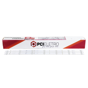 105 - KIT 3 BARRAMENTOS LED TV PHILCO PTV43G50 PT43G50SN BC-280