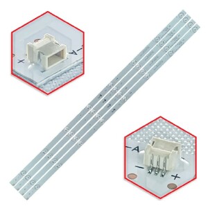103 - KIT 4 BARRAMENTOS LED TV PHILCO PH40U21DSGW PH40U21 BC-331