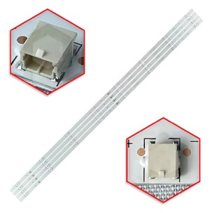 07 - KIT 4 BARRAS LED PHILCO PTV50RCG70BL PTV50G70SBLSG PTV50G71AGBLS BC-385