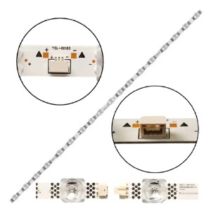 52 - KIT BARRAMENTOS LED TV TCL 43P635 43HR330M18A0 BC-450