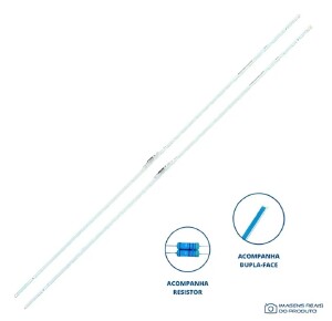 91 - KIT 2 BARRAMENTOS LED TV SAMSUNG UN50AU8000G UN50BU8000G UN50CU8000G BC-291