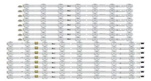 92 - KIT 16 BARRAMENTOS LED TV SAMSUNG UN55HU7200/7800 BC-329