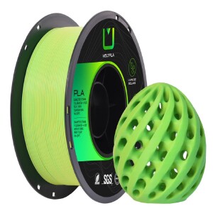 FILAMENTO PLA MATTE DUAL VERDE E AMARELO PLM-086