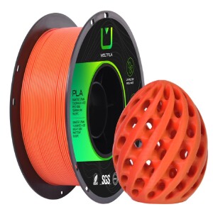FILAMENTO PLA MATTE DUAL VERMELHO E LARANJA PLM-087