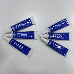 COLA ADESIVA T-7000 PEQUENA PRETA 15ML *WEFIX*